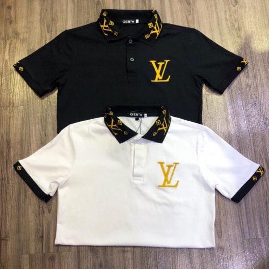 Áo thun nam cổ thêu logo mới nhất, thiết kế đẹp mắt, chất liệu cotton mềm mại và thoáng mát.