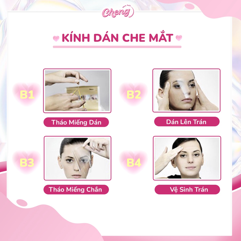 KÍNH BẢO VỆ MẮT VÀ DA MẶT KHI NHUỘM TÓC