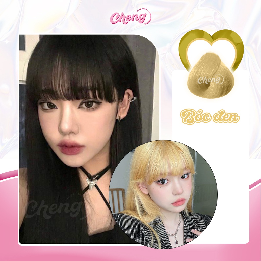 BÓC ĐEN - Thuốc Bóc Màu Tóc Đen Chenglovehair, Chenglovehairs - Ảnh 2