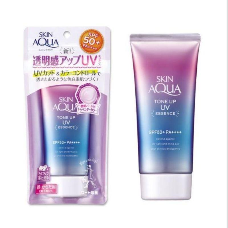 Tinh Chất Chống Nắng Hiệu Chỉnh Sắc Da Skin Aqua Tone Up UV Essence SPF50+/PA++++ 50g, Kem Chống Nắng Số 1 Nhật Bản