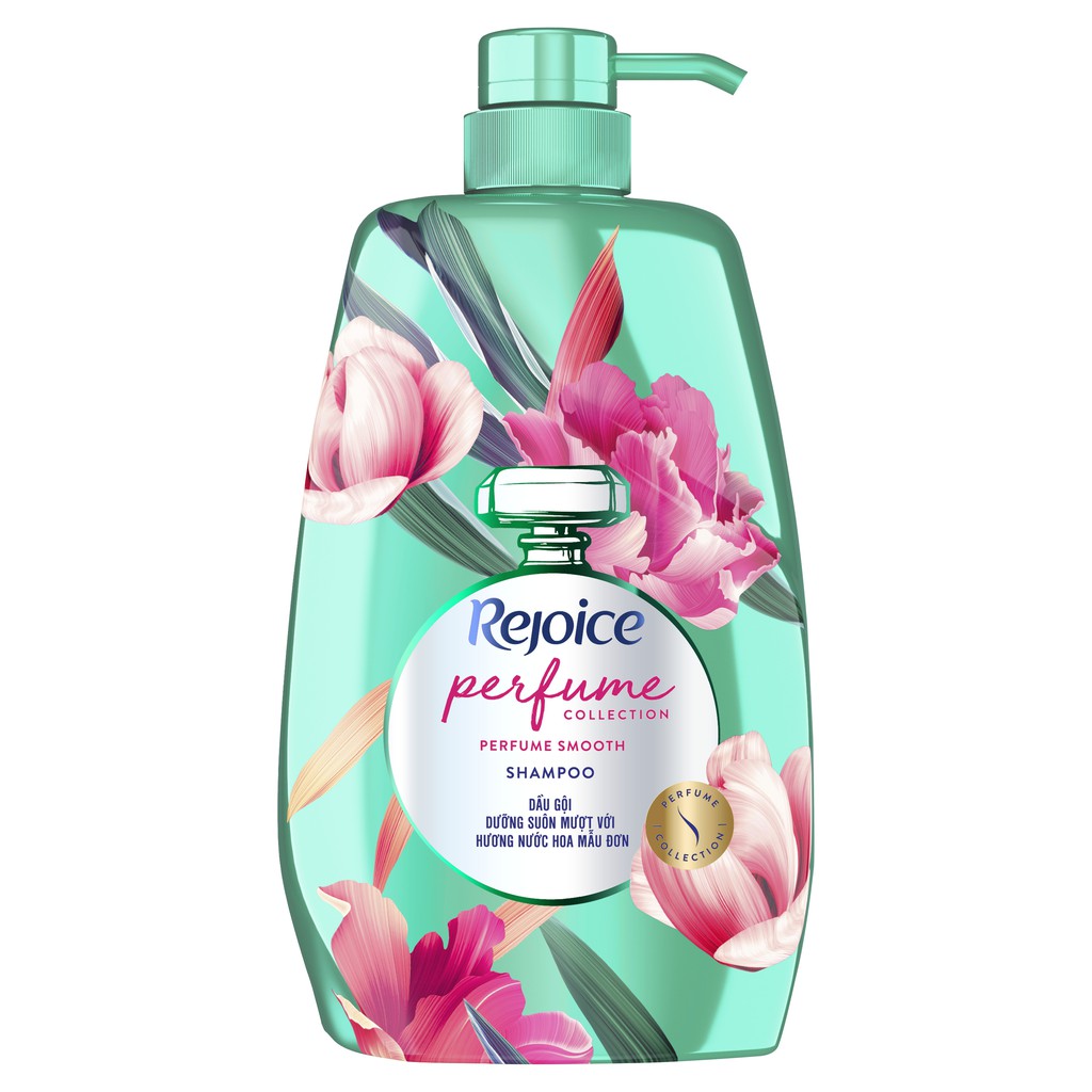 Dầu gội Rejoice nước hoa 875,5ML Hoa mẫu đơn