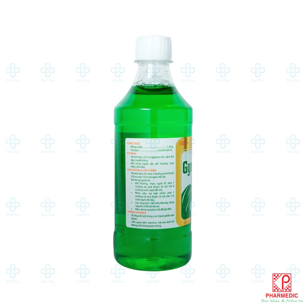 Dung Dịch Vệ Sinh Phụ Nữ Gynofar - Nước Rửa Phụ Khoa, Phòng Nấm, Ngứa, Mụn Nhọt, Rôm sảy Chai 250ml/500ml