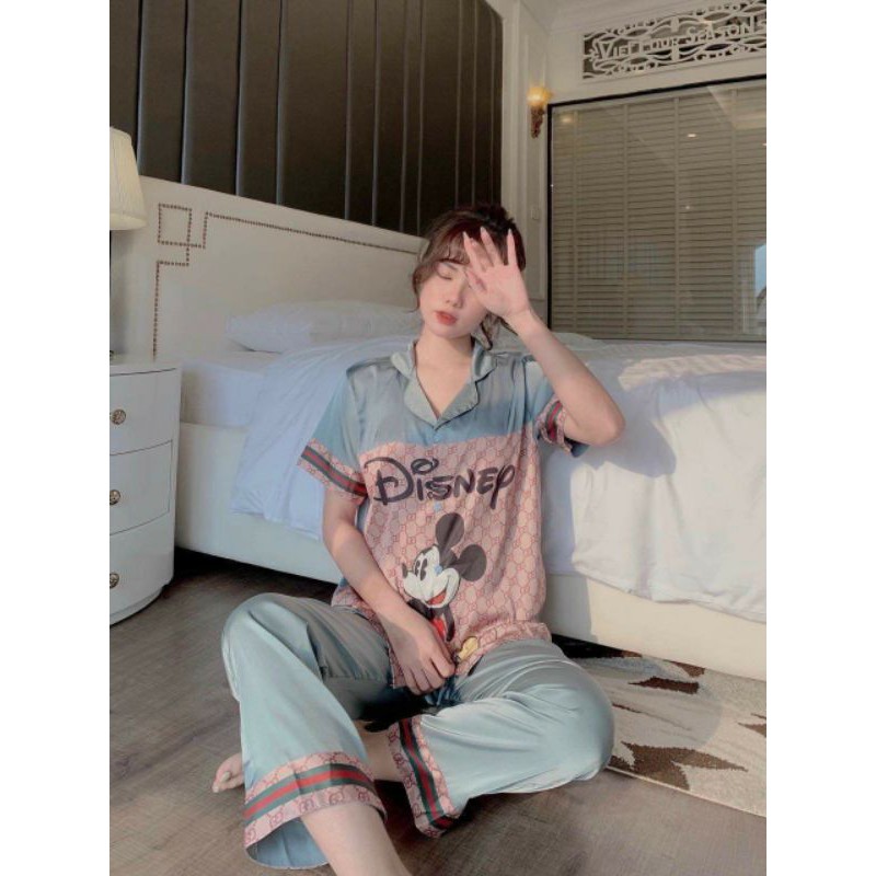 "Đồ bộ cao cấp chất lụa Latin thiết kế độc quyền - Pijama từ Shop Dương Xuân"