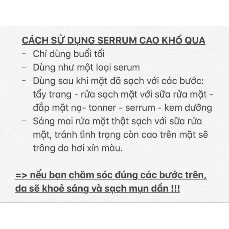 Serum Khổ Qua Lim - Giảm mụn, thâm căng bóng da 5ml