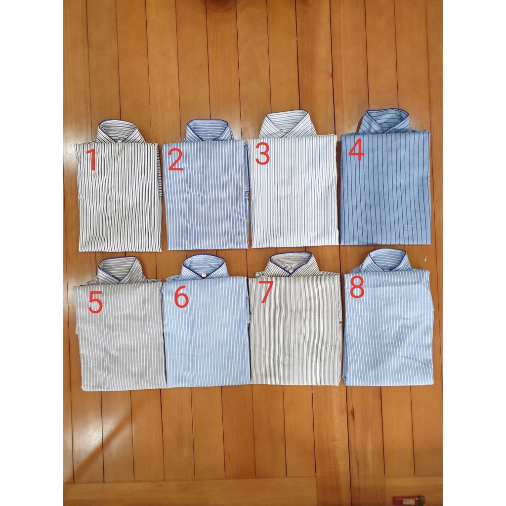 "Bộ Pijama Kẻ Ông Già Dài"