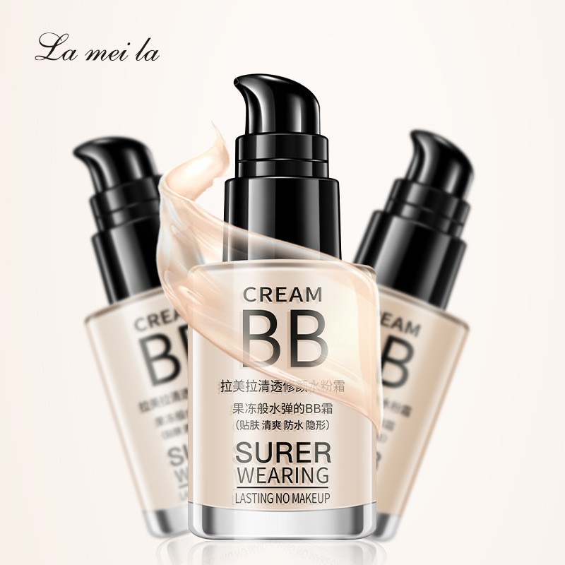 Kem Nền Lameila Kem nền Che Khuyết Điểm BB Cream Super Wearing 30ml Kiềm Dầu, Lâu Trôi