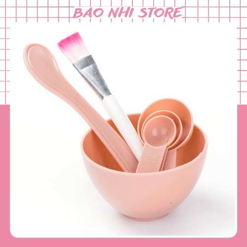 Bô? Bát Trộn Đắp Mặt Nạ, Bộ Chén Trộn Mặt Nạ 6in1 Tiện Ích Giao Màu Ngẫu Nhiên 008946 Bảo Nhi Shop
