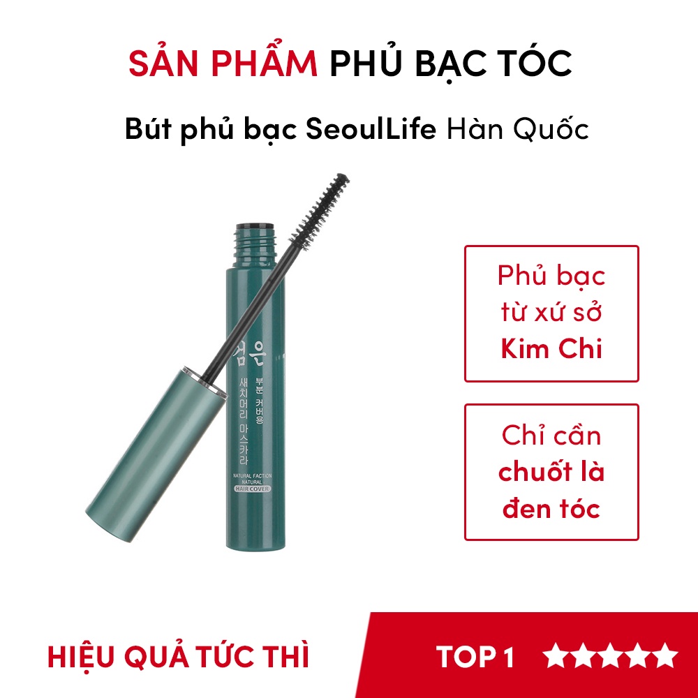 Bút phủ bạc SeoulLife Hàn Quốc. Bút nhuộm tóc bạc tiện lợi