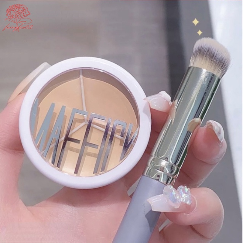 Kem Nền Che Khuyết Điểm Ba Màu Che Phủ Mụn Và Quầng Thâm Mắt 3 Che Blur Sắc Nét
