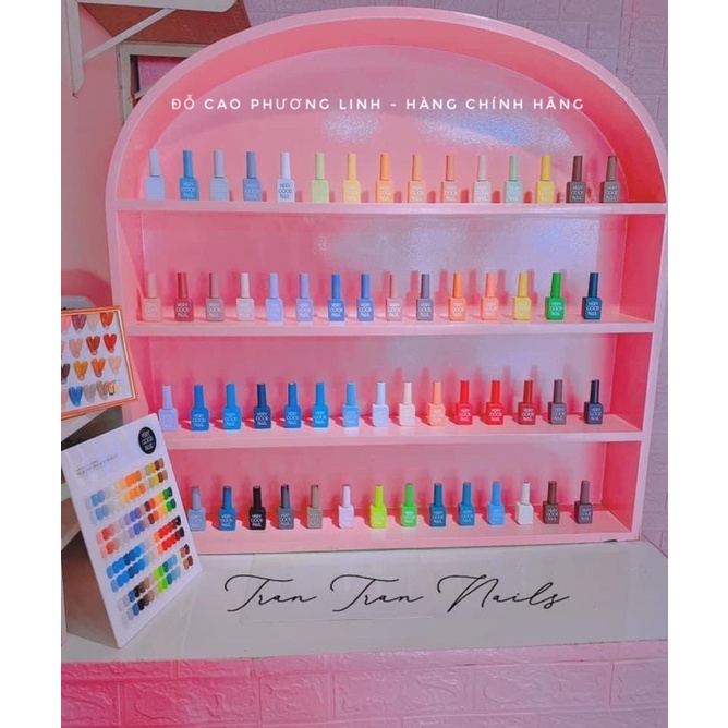 Set sơn gel very good nail 60 màu Fullbox hồng Tặng BẢNG MÀU + Base Top - Ảnh 4