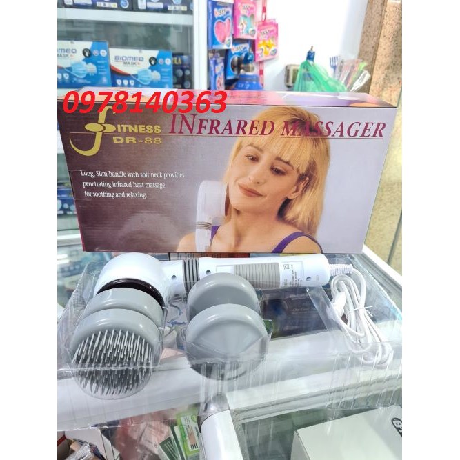Máy Massage Ngực Giúp Thông Tắc Tia Sữa Fitness DR-88 5.0 88