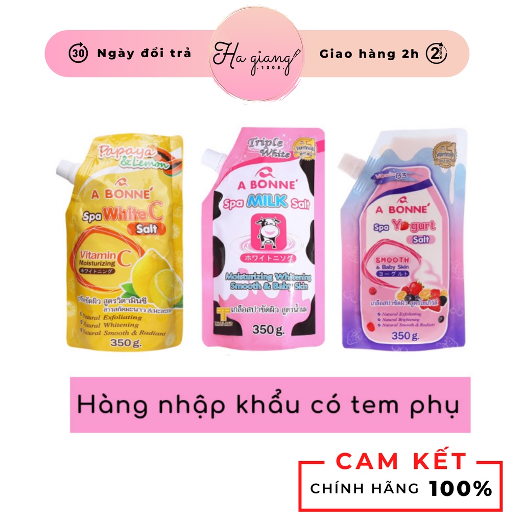 Muối Tắm Sữa Bò Tẩy Tế Bào Chết A Bonne Spa Milk Salt