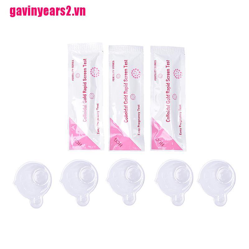 Set 5 que thử thai có độ chuẩn xác cao tiện lợi
