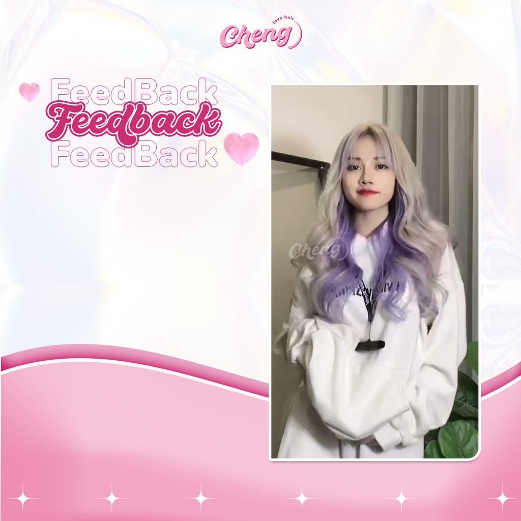 Thuốc Nhuộm Tóc Màu BẠCH KIM cần Tẩy | Chenglovehair, Chenglovehairs