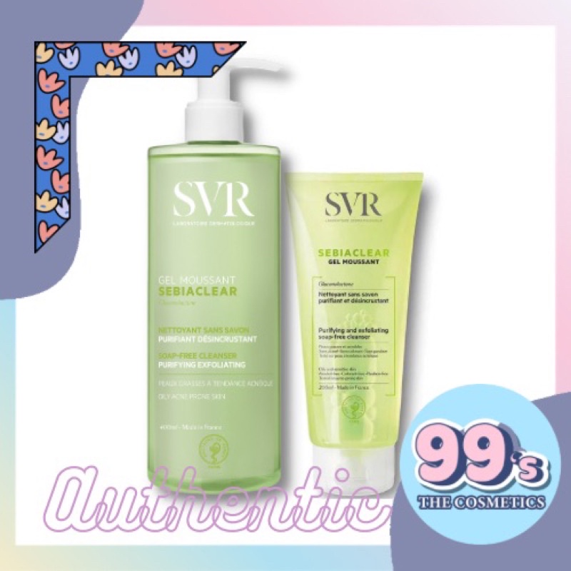 Sữa Rửa Mặt Dạng Gel SVR Sebiaclear Gel Moussant - 400ML