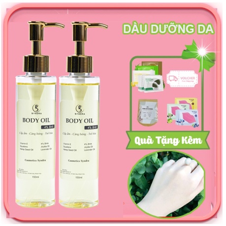 Body oil bha 4% dưỡng ẩm da và giúp da săn chắc dầu dưỡng trắng da toàn thân