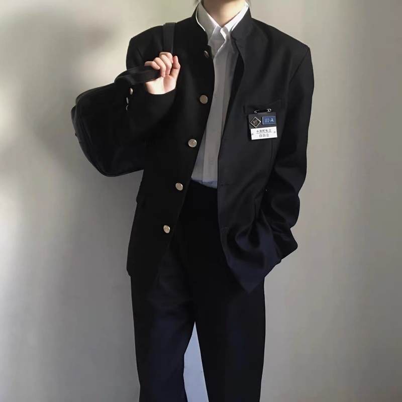Bộ Đồ Học Sinh Nam Nhật Bản Gakuran Fullset, Gồm Áo Khoác, Sơ Mi, Quần Dài - Có Tách Lẻ Set, Hình Ảnh Thật - Ảnh 3