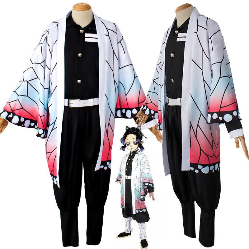 Trang phục cosplay của nhân vật Shinobu Kochou trong bộ truyện Kimetsu no Yaiba