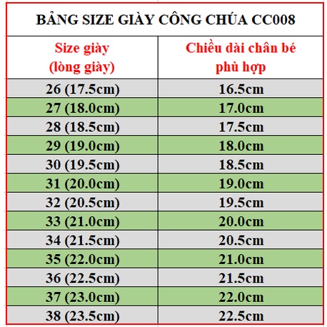 Giày công chúa đính đá pha lê cao gót cho bé gái size - Ảnh 4
