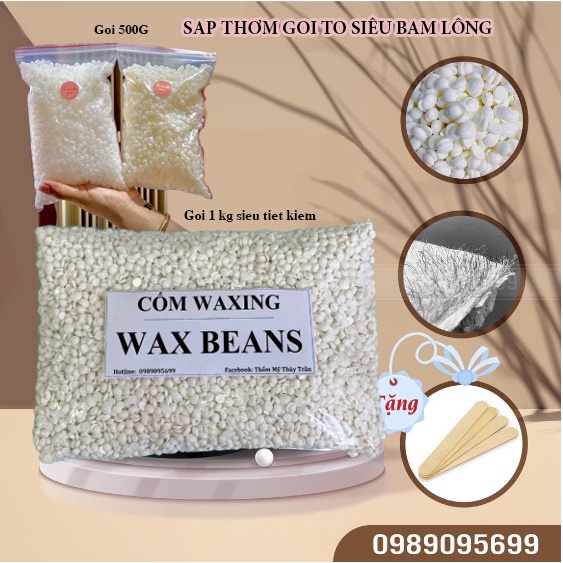 SÁP WAX LÔNG GÓI 500G LOẠI SÁP THƠM
