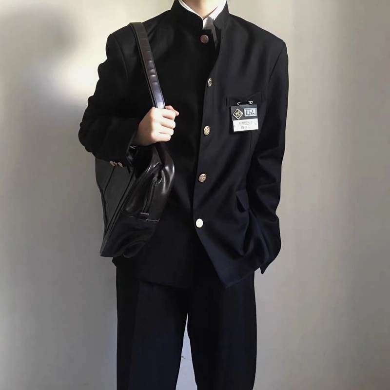 Bộ Đồ Học Sinh Nam Nhật Bản Gakuran Fullset, Gồm Áo Khoác, Sơ Mi, Quần Dài - Có Tách Lẻ Set, Hình Ảnh Thật