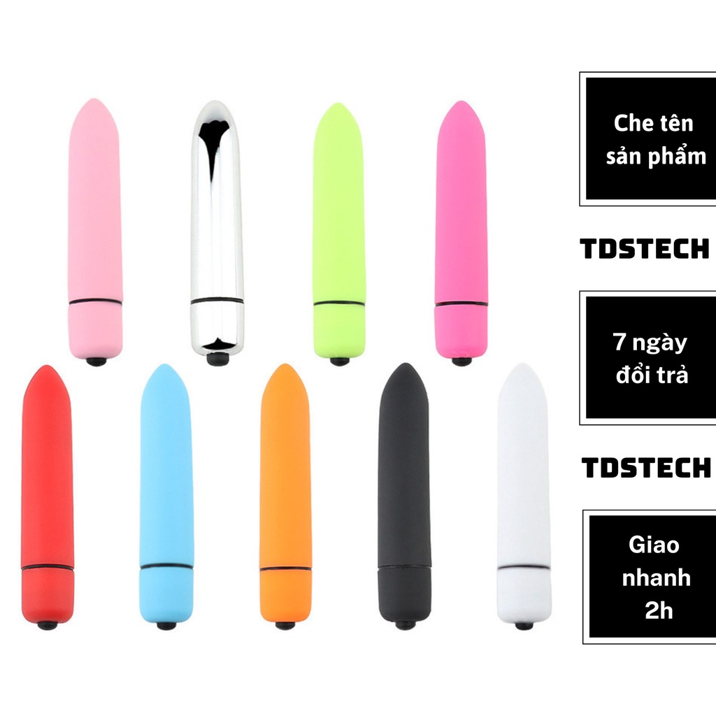 Máy mát xa mặt 10 chế độ rung mini, massage quầng thâm mắt rung chạy pin - TDstech