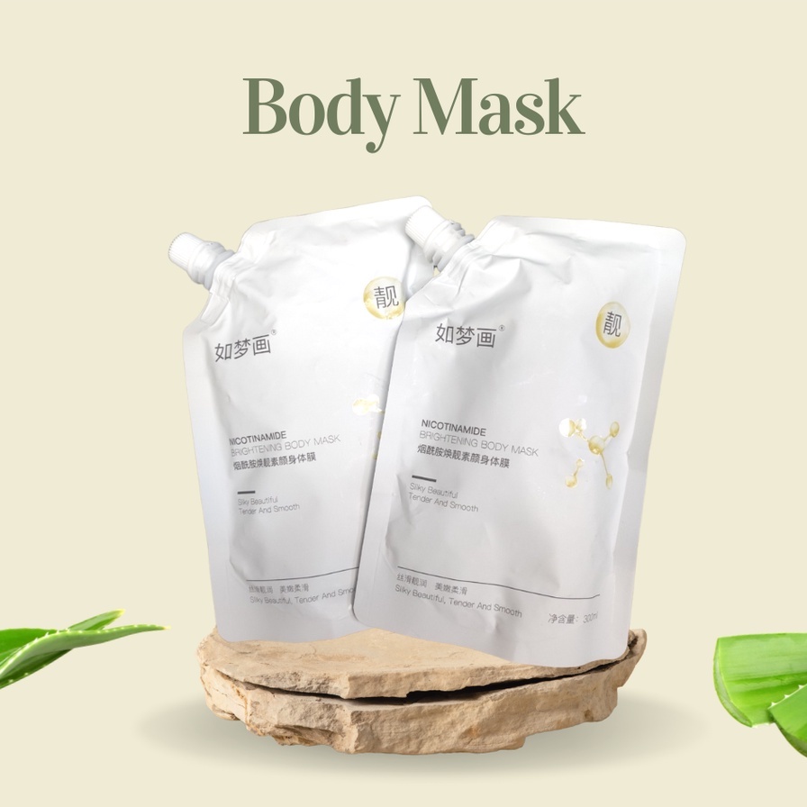 Ủ tắm trắng TENGYU brightening body mask nội địa Trung gói 300ml