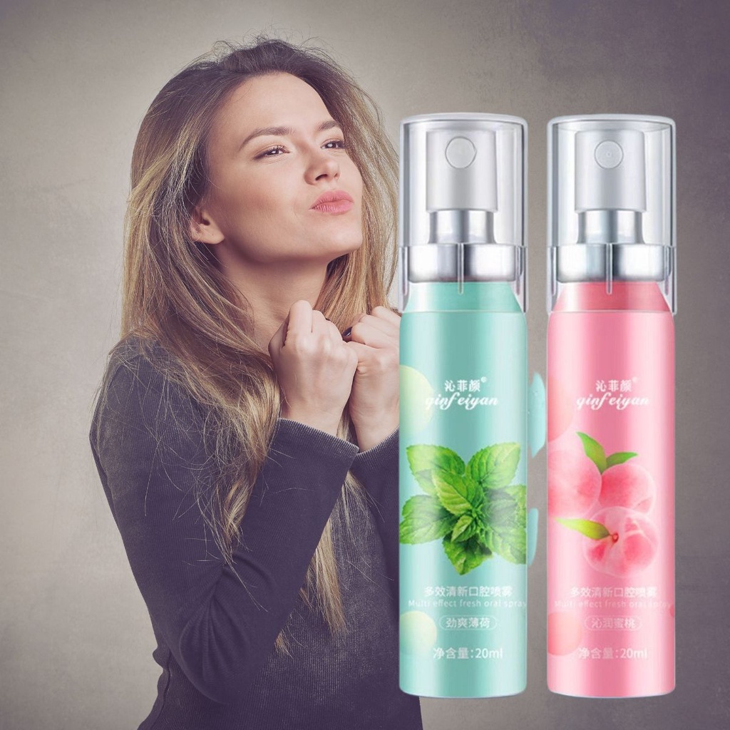Xịt Thơm Miệng Hexy Hoa Quả Thơm miệng sạch sẽ thơm tho chai xịt thơm miệng giữ mùi lâu