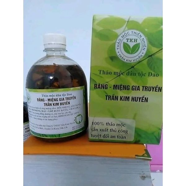 Thảo Mộc Răng Miệng Trần Kim Huyền Hàng Chính Hãng 500Ml
