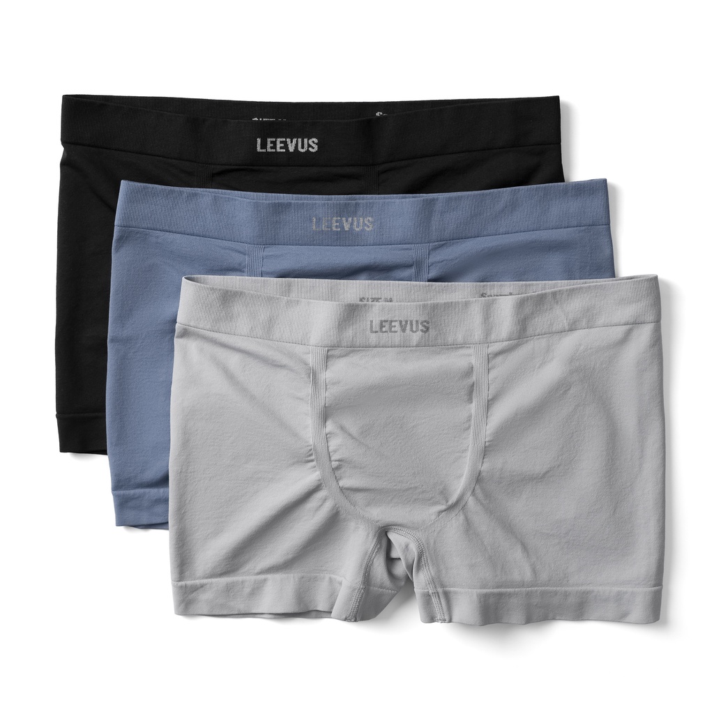 Boxer Leevus - Quần lót nam kiểu boxer chất liệu vải bamboo kháng khuẩn, mềm mịn, thoáng mát