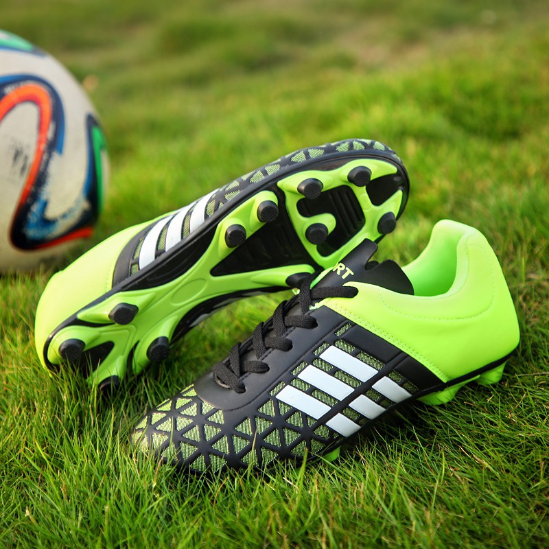 Giày bóng đá thể thao cho người lớn và trẻ em giày đá bóng đá banh 31-43 FG Soccer Shoes đá banh nam Messi cao cổ