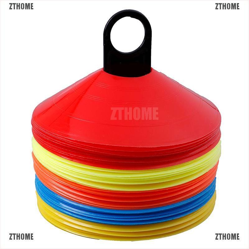 Bộ 10 chướng ngại vật hình chóp dùng luyện tập bóng đá/trượt patin - Ảnh 2