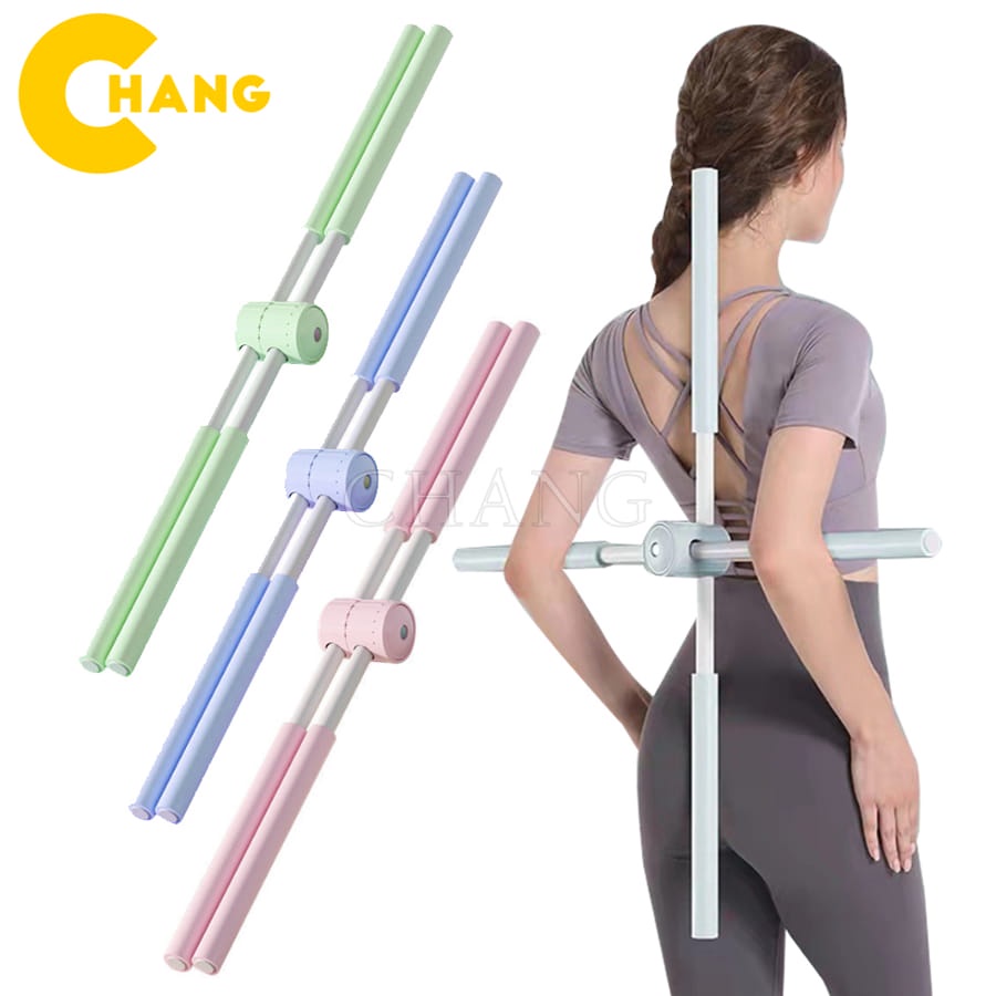 Gậy Tập Yoga Chống Gù Lưng, Mở Vai, Gậy Tập Thể Dục Điều Chỉnh Vai Lưng, Định Hình Lưng Vai
