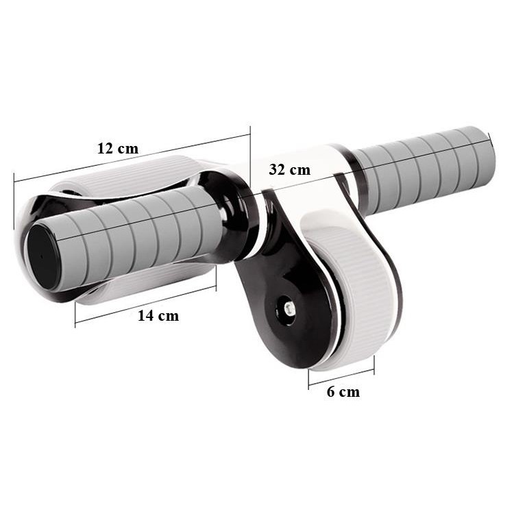 Con lăn tập bụng siêu chắc tặng kèm thảm tập đầu gối, dễ tập, giảm mỡ nhanh, cải thiện vòng 1