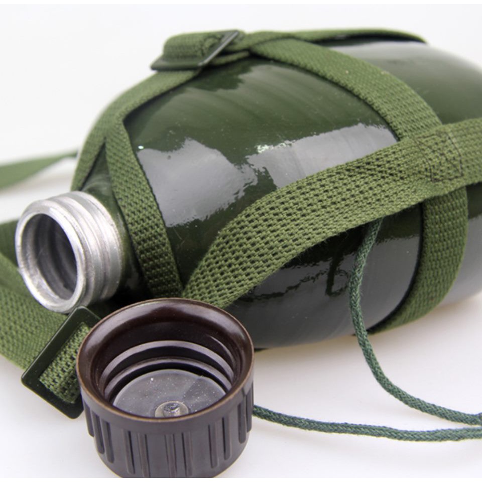Bình Tông, Bình Bi Đông Vỏ Nhôm ??? dung tích 1 lít, 2 lít, 3 lít đựng nước, đựng rượu ???