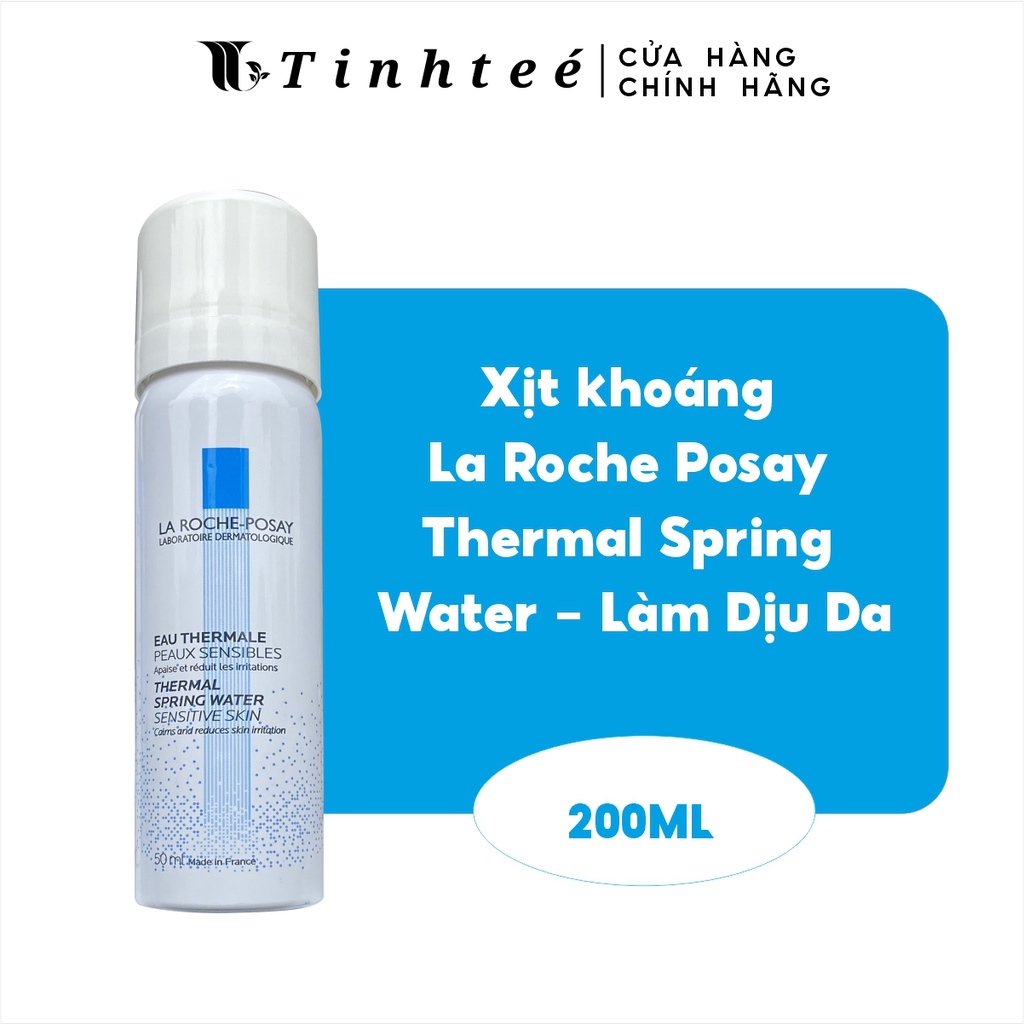 Nước xịt khoáng làm sạch và làm dịu La Roche Posay cho da nhạy cảm La Roche-Posay Thermal Spring Water 50ml