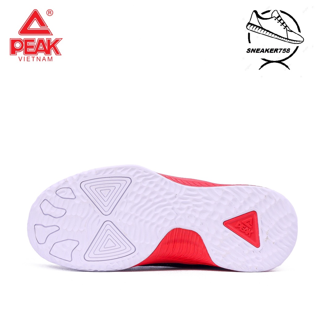 Giày Bóng Rổ PEAK Basketball Lou Williams 2 EK0203A – Màu Xanh Navy Đỏ
