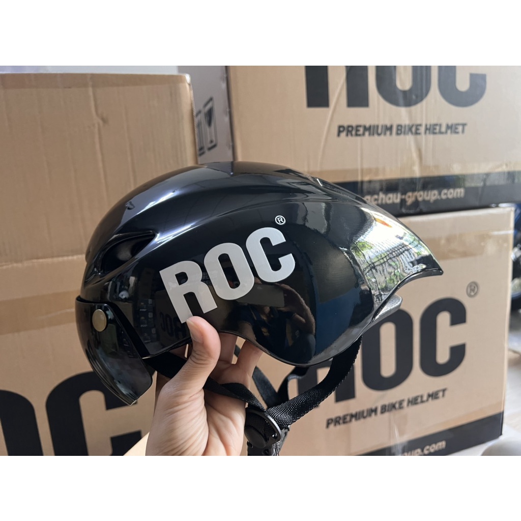 NÓN ROYAL M16/ ROC R16 CÓ KÍNH-MŨ BẢO HIỂM THỂ THAO XE ĐẠP NHIỀU MÀU