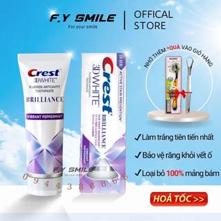 Kem đánh răng Crest 3D White Brilliance 110g – Chính hãng Mỹ