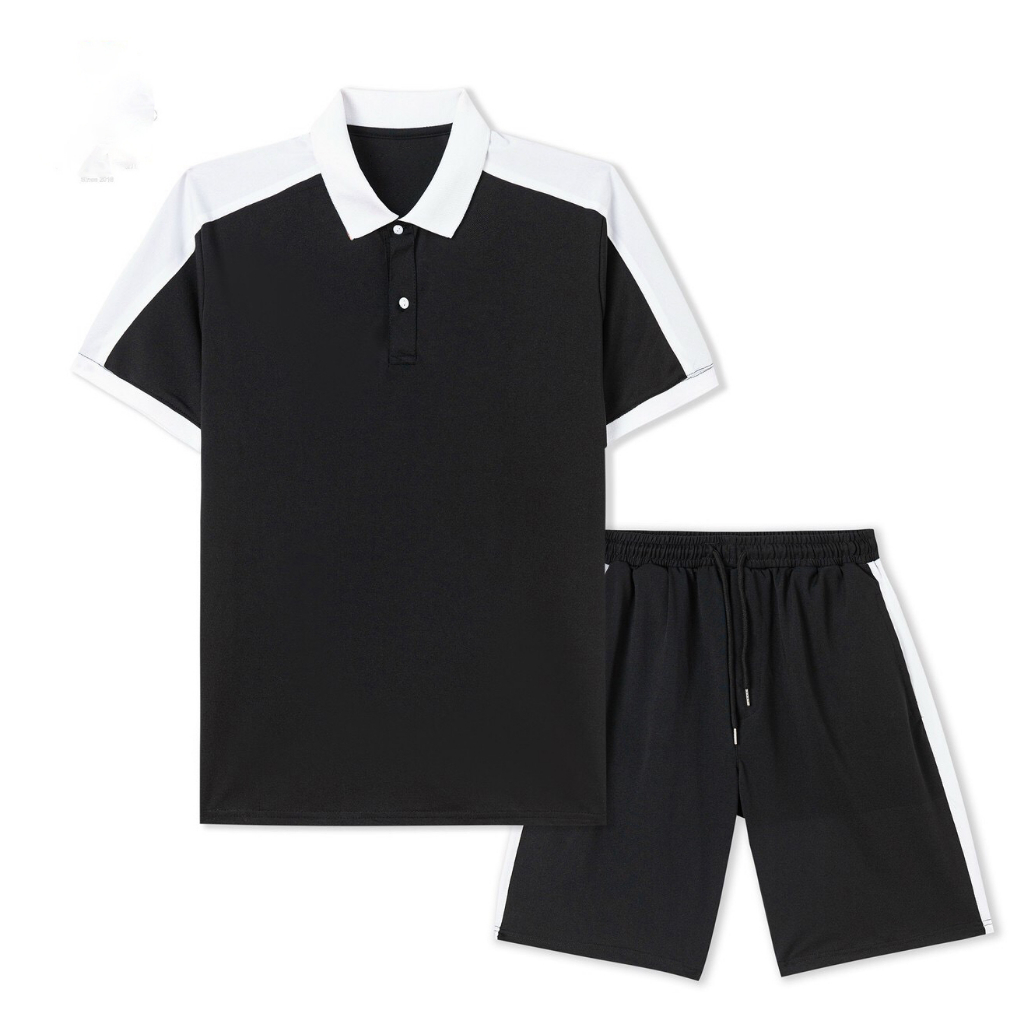Bộ Quần Áo Thể Thao Nam Mùa Hè Polo Chất Thun Cá Sấu Co Giãn J9 - Ảnh 2
