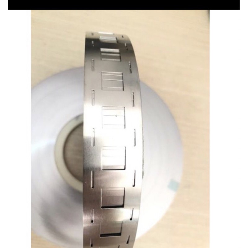 Kẽm đôi cell pin 18650 đôi 2 hàng bảng rộng 25.5mm