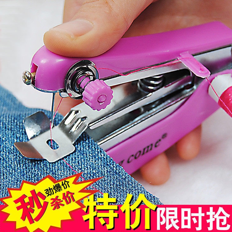 Máy May Mini Cầm Tay Đa Năng Tiện Dụng Cho Gia Đình