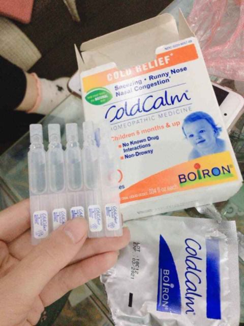 Muối uống vi lượng Coldcalm Mỹ