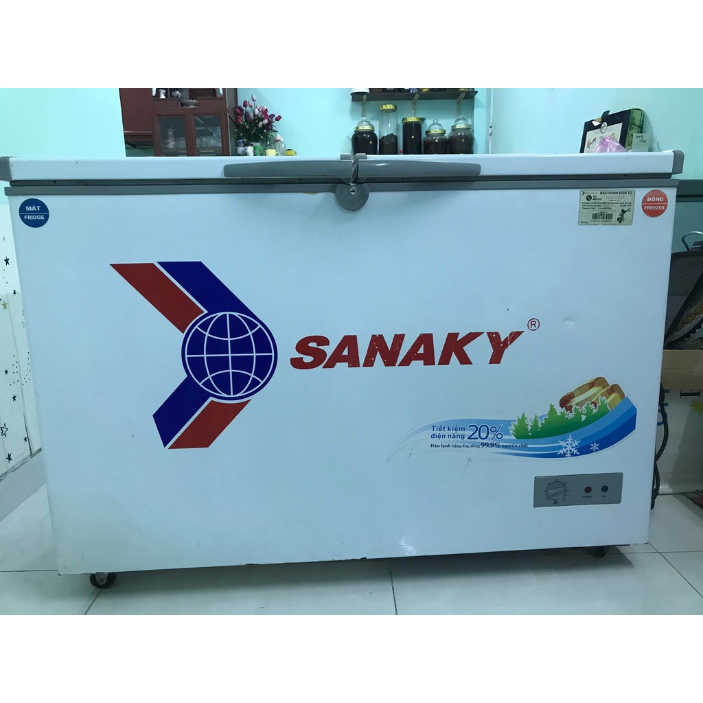 Cần thanh lí Tủ đông 2 ngăn 2 cánh mới 95%