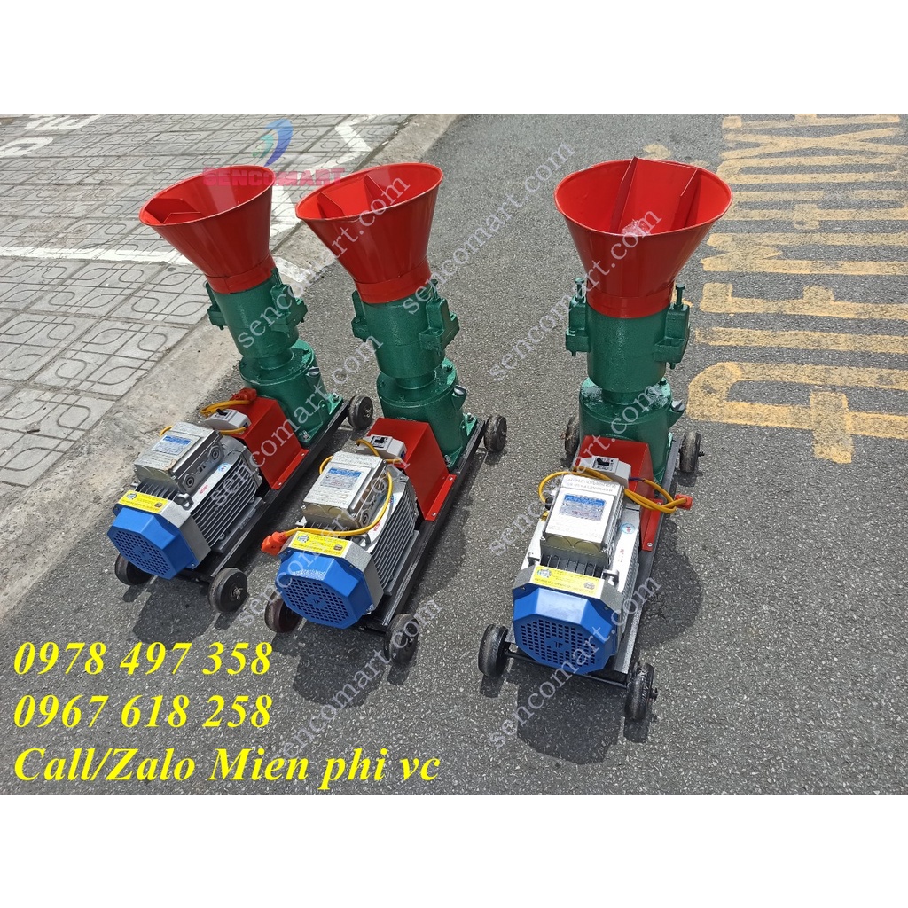 Khung máy ép cám viên s150plus trục liền