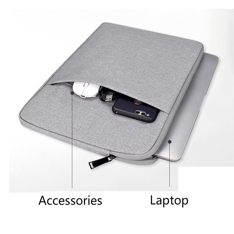 Túi Vải Lưới Chống Sốc An Toàn Đựng Máy Tính Laptop 13 inch 14 inch 15 inch Bền Đẹp Dày Chất Lượng