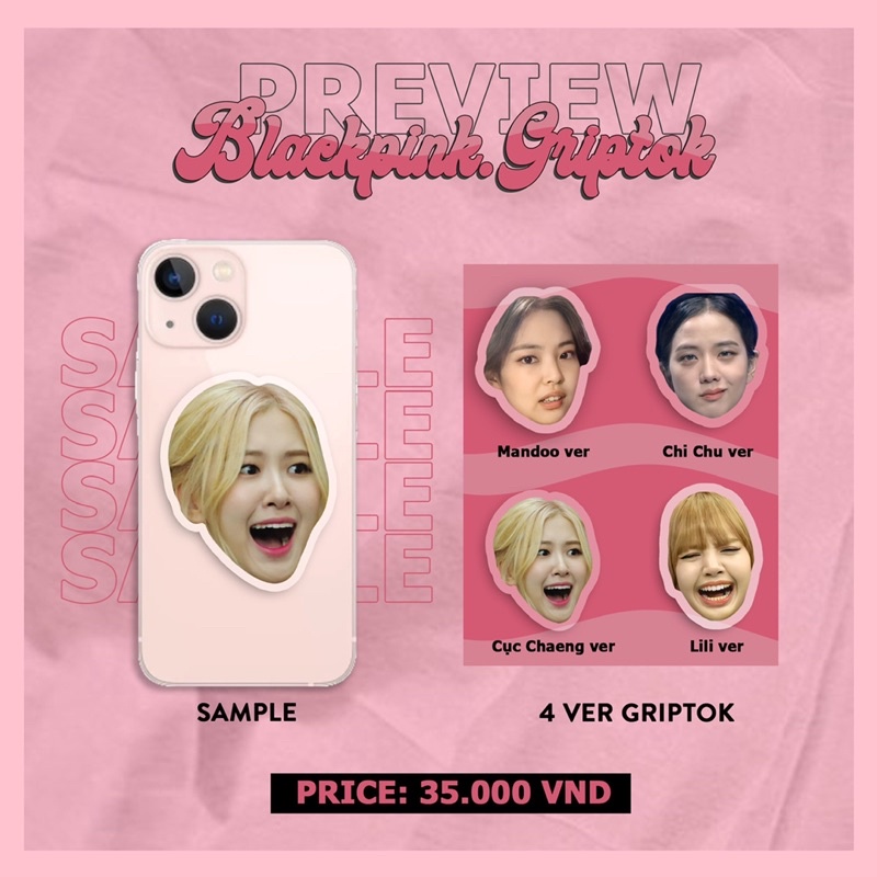 GIÁ ĐỠ ĐIỆN THOẠI BLACKPINK