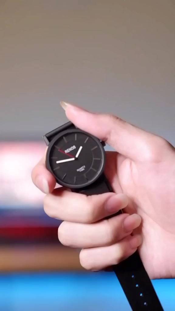 Đồng Hồ Cặp Đôi Nam Nữ RENOS KIM Tif Watches Chống Nước Hợp Tặng Quà Người Yêu - Ảnh 2