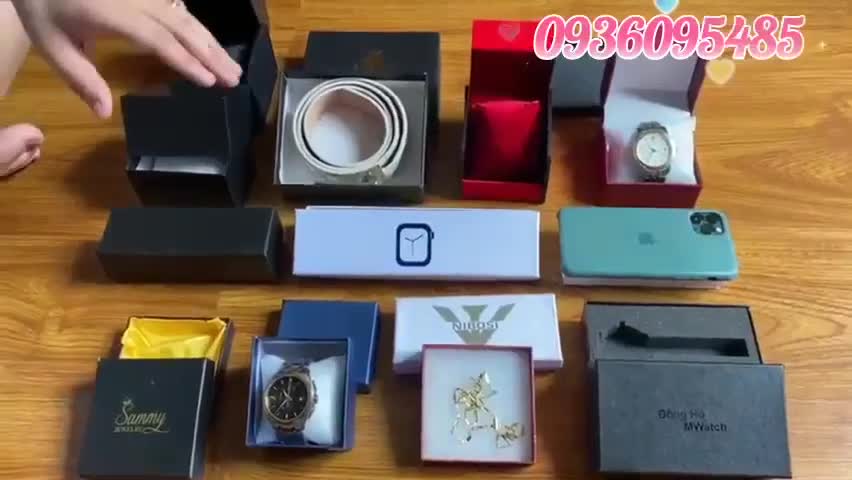 Vỏ hộp đồng hồ đen bán từ 30 hộp - Ảnh 2