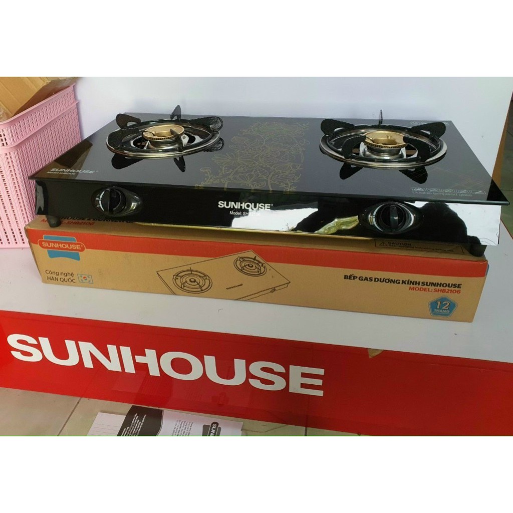 Bếp Gas Dương Kính Sunhouse SHB2106 - Hàng chính hãng